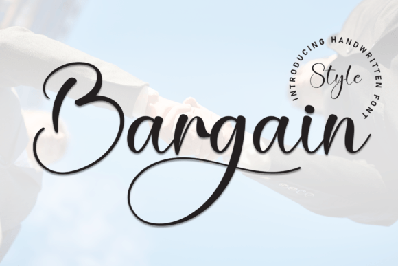 Bargain: A Stylish Script Font