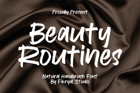 Beauty Routines Font for Web Design