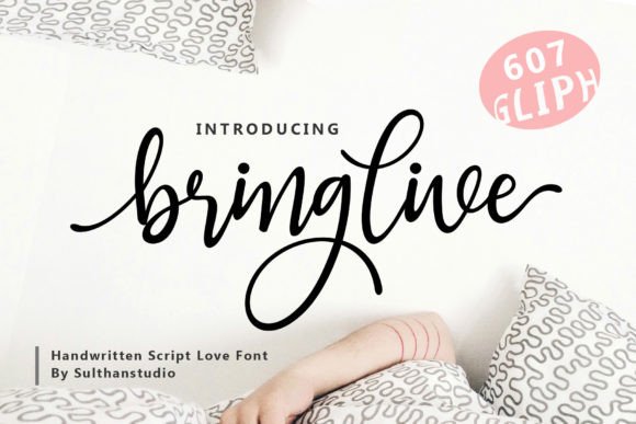 Bring Live Font for Editorial Design
