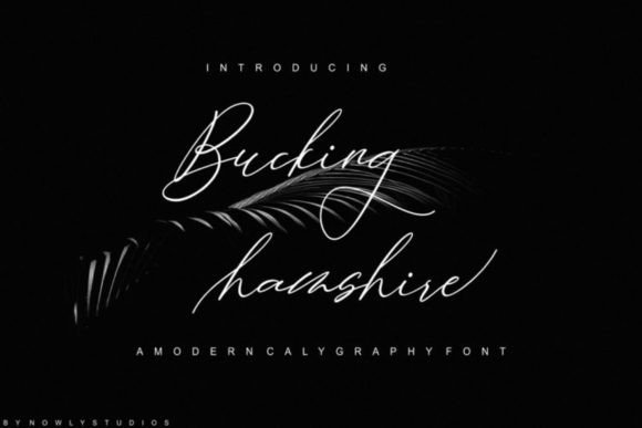 Bucking Hamshire Font for Creative Projects