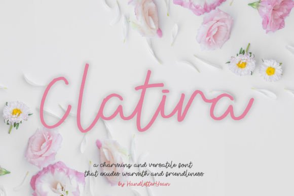 Clatira: A Friendly Font for Digital Marketing