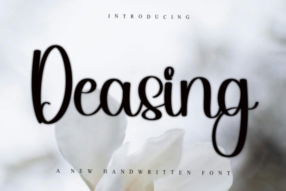 Deasing: A Handwritten Font for Creative Campaigns