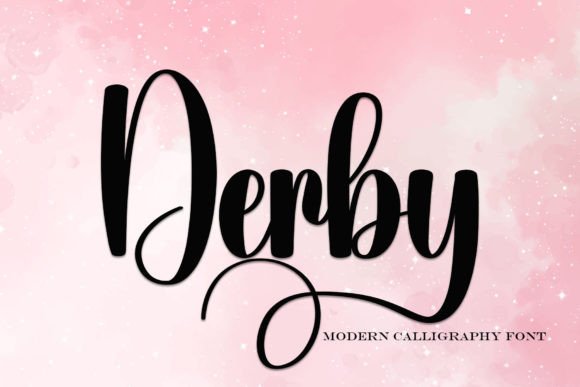 Derby: A Handwritten Font for Elegant Design