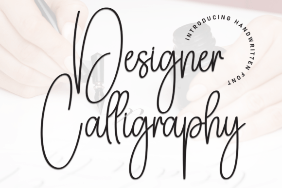 Designer Calligraph Font for Business