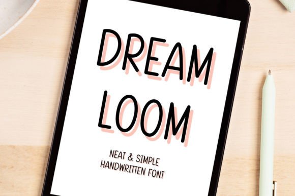 Dreamloom Font: Elegant Script for Editorial Design
