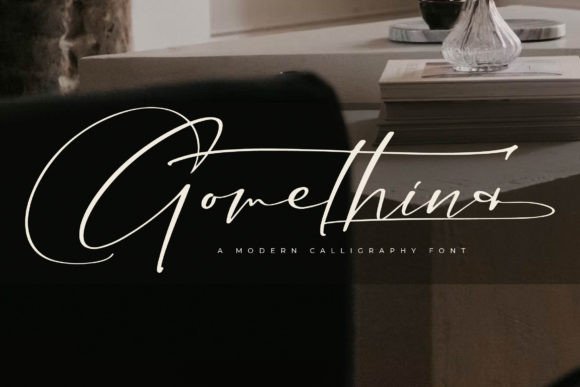 Gomethina: A Dazzling Script Font