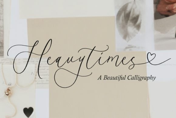 Heavytimes: A Script Amp for Elegant Branding