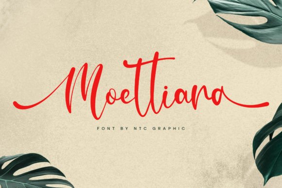 Moettiara: A Script Font for Clear Campaigns