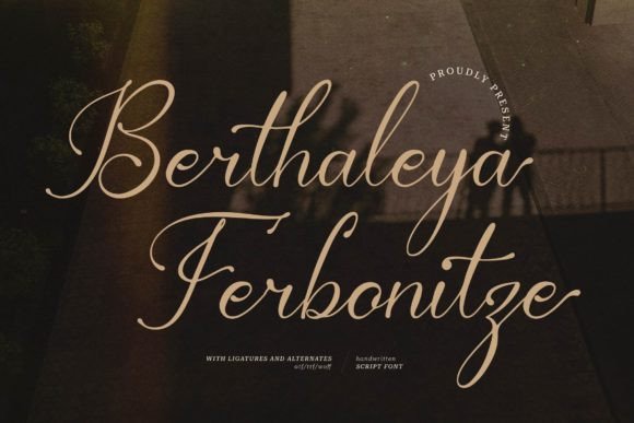 Professional Script Font for Business