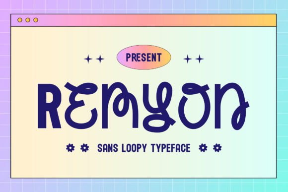 Remyon: A Font for Business Style