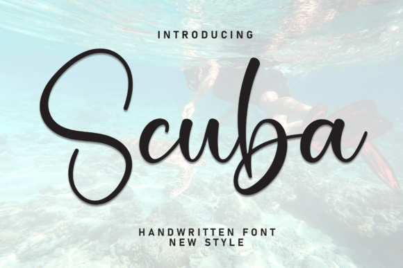 Scuba Font: Elegant Script for Business