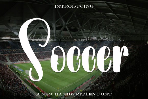 Soccer Font: Festive Script for Creative Makers