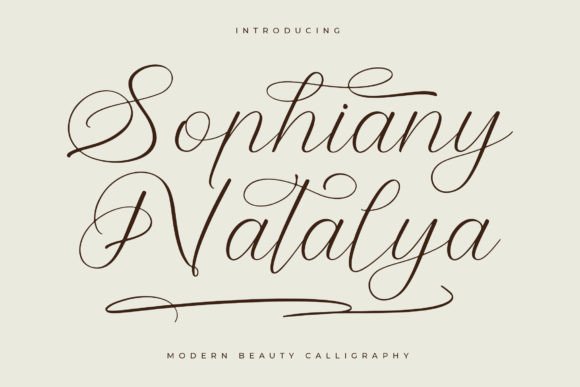 Sophiany Natalya Font Review