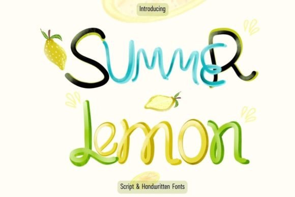 Summer Lemon Font Review