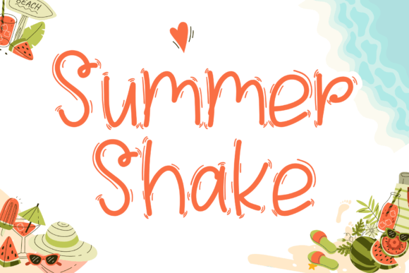 Summer Shake Font for Business