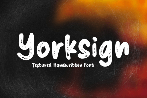 Yorksign: A Handwritten Font for Real Design